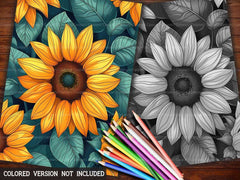 Floral Summer Coloring Books - CraftNest - Digital Crafting and Art