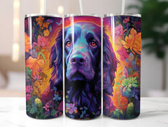 Flower Dogs Tumbler Wrap - CraftNest