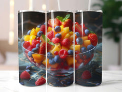 Fruit Salad 5 Tumbler Wrap - CraftNest - Digital Crafting and Art