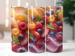 Fruit Salad 4 Tumbler Wrap - CraftNest - Digital Crafting and Art