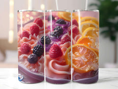 Fruit Salad 2 Tumbler Wrap - CraftNest - Digital Crafting and Art