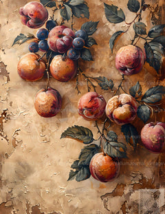 Exotic Fruit Junk Journal Pages - CraftNest - Digital Crafting and Art