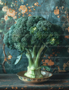 Broccoli Junk Journal Pages - CraftNest - Digital Crafting and Art