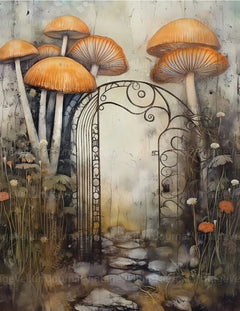 Enchanted Gates Junk Journal Pages - CraftNest