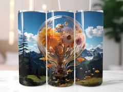 Futuristic Spring 3 Tumbler Wrap - CraftNest