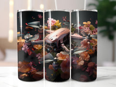 Futuristic Spring 4 Tumbler Wrap - CraftNest