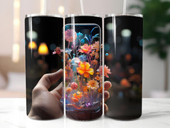 Futuristic Spring 3 Tumbler Wrap - CraftNest