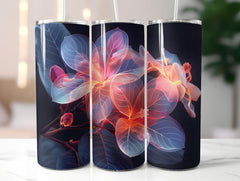 Gardenias Flowers Tumbler Wrap - CraftNest - Digital Crafting and Art
