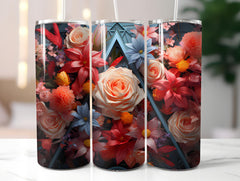 Geometric Spring 4 Tumbler Wrap - CraftNest