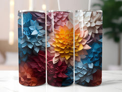 Geometric Spring 3 Tumbler Wrap - CraftNest