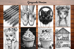 Girls Back To School Coloring Books - CraftNest - Digital Crafting and Art