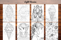 Girls Back To School Coloring Books - CraftNest - Digital Crafting and Art