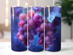 Grape 3 Tumbler Wrap - CraftNest - Digital Crafting and Art