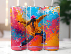 Graphic Graffiti Easter 3 Tumbler Wrap - CraftNest