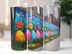 Graphic Graffiti Easter 1 Tumbler Wrap - CraftNest