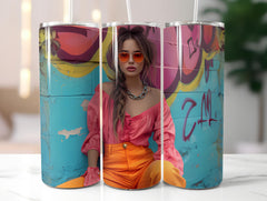 Grunge Easter 2 Tumbler Wrap - CraftNest