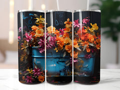 Grunge Spring 5 Tumbler Wrap - CraftNest