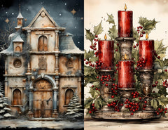Christmas Advent Junk Journal Pages - CraftNest