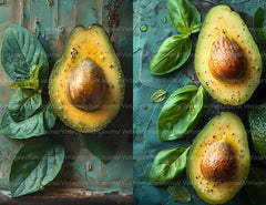 Avocado Junk Journal Pages - CraftNest - Digital Crafting and Art