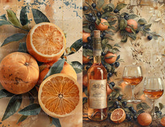 Mediterranean Citrus Junk Journal Pages - CraftNest - Digital Crafting and Art