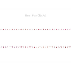 Pink Heart Clipart - CraftNest - Digital Crafting and Art