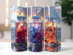 Herbalism 4 Tumbler Wrap - CraftNest - Digital Crafting and Art