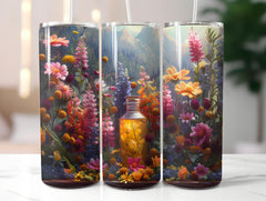 Herbalism 4 Tumbler Wrap - CraftNest - Digital Crafting and Art