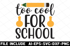 School SVG Bundle 3 - CraftNest - Digital Crafting and Art