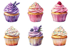 Summer Cupcakes Clipart Bundle - CraftNest - Digital Crafting and Art