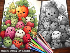 Kawaii Farming Coloring Books - CraftNest