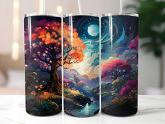 Kawaii Forest 3 Tumbler Wrap - CraftNest