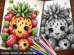 Kawaii Summer Coloring Books - CraftNest