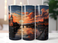 London England 2 Tumbler Wrap - CraftNest