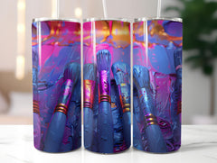 Architecture 3 Tumbler Wrap - CraftNest - Digital Crafting and Art