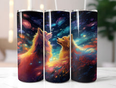Moon Dogs Tumbler Wrap - CraftNest