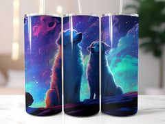 Moon Dogs Tumbler Wrap - CraftNest