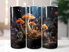 Mushroom and Fungus Designs Tumbler Wrap - CraftNest