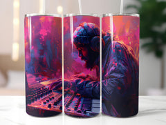 Musician Profession 4 Tumbler Wrap - CraftNest - Digital Crafting and Art