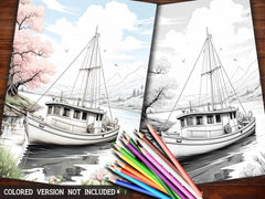 Nautical Spring Coloring Books - CraftNest