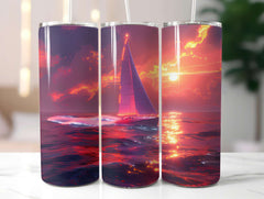 Nautical Summer 4 Tumbler Wrap - CraftNest - Digital Crafting and Art