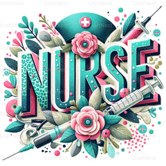 Nurse Design T-Shirt - CraftNest - Digital Crafting and Art