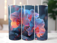 Pastel Flowers Tumbler Wrap - CraftNest - Digital Crafting and Art