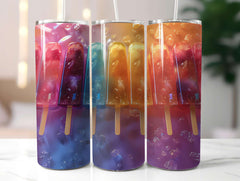 Popsicle Summer 4 Tumbler Wrap - CraftNest - Digital Crafting and Art