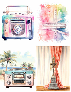 Old Hollywood Junk Journal Pages - CraftNest