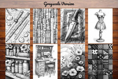 Quilting And Sewing Coloring Books - CraftNest - Digital Crafting and Art
