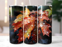 Rainy Fall Days Tumbler Wrap - CraftNest