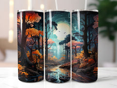 Rainy Fall Days Tumbler Wrap - CraftNest