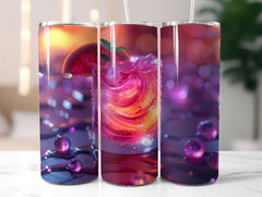 Red Fruit 2 Tumbler Wrap - CraftNest - Digital Crafting and Art