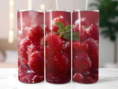 Red Fruit 5 Tumbler Wrap - CraftNest - Digital Crafting and Art