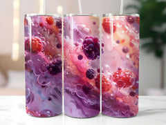 Red Fruit 8 Tumbler Wrap - CraftNest - Digital Crafting and Art